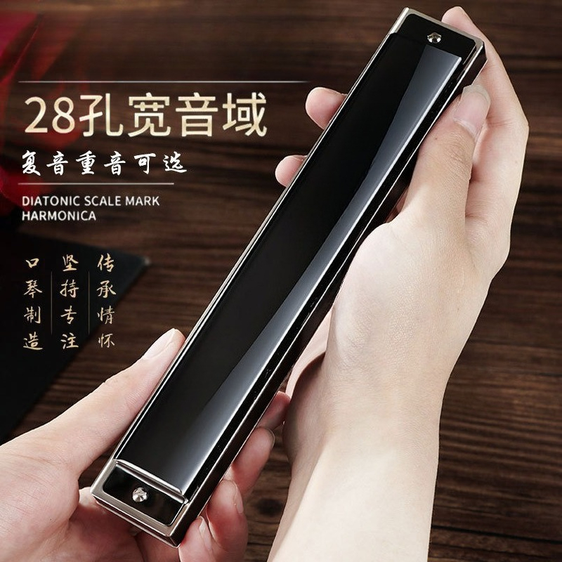 Harmonica 10 Hole - ฮาร์โมนิก้า 24 รู 28 รู คีย์