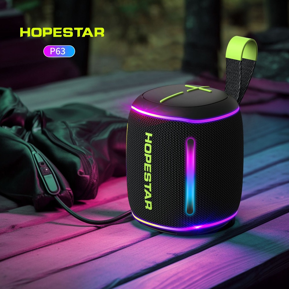 Audio Music Spotify - IPX6 มินิบลูทูธลำโพง 10W สเตอริโอพร้อม RGB Rhythm