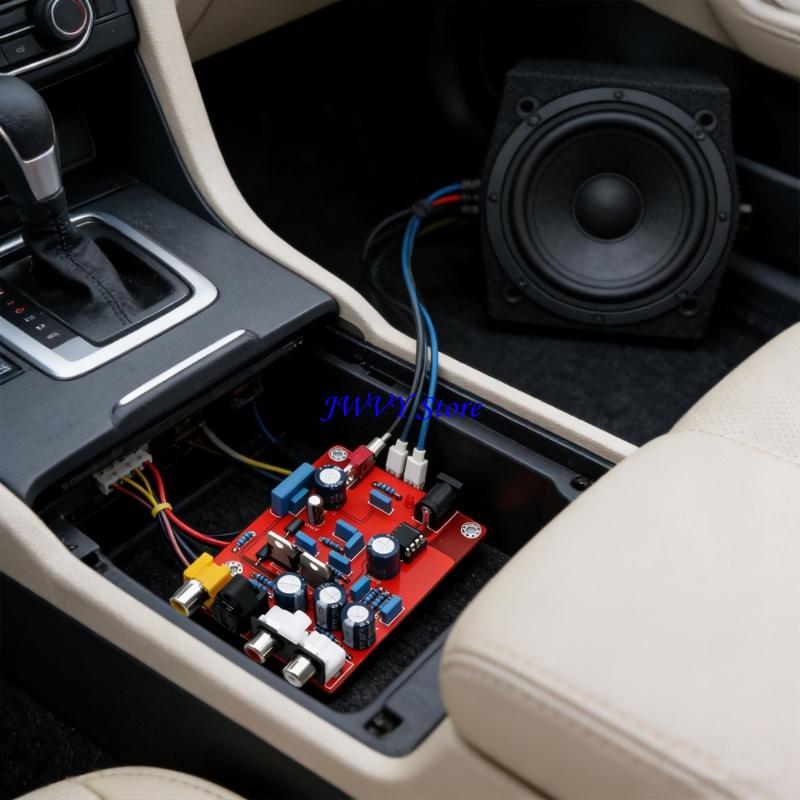 Enhance Audio Music Quality - 573A TDA1543 CS8412 DACs เสียงถอดรหัสพร้อม Opticals