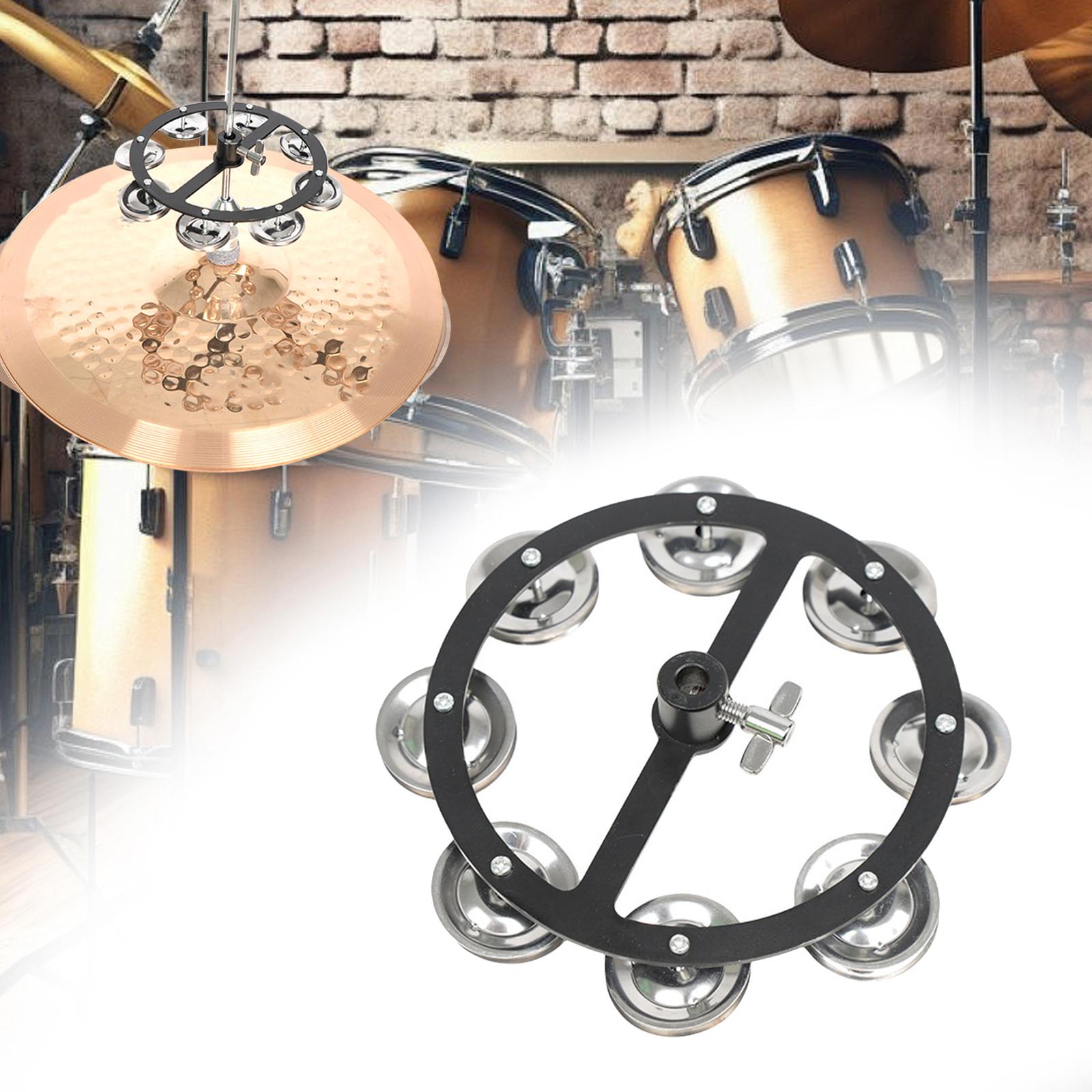 Cymbal Hi Hat - ไฮแฮท แทมบูรีน ฉาบดนตรี เครื่องดนตรี จิงเกิลส์ สำหรับวงดนตรี
