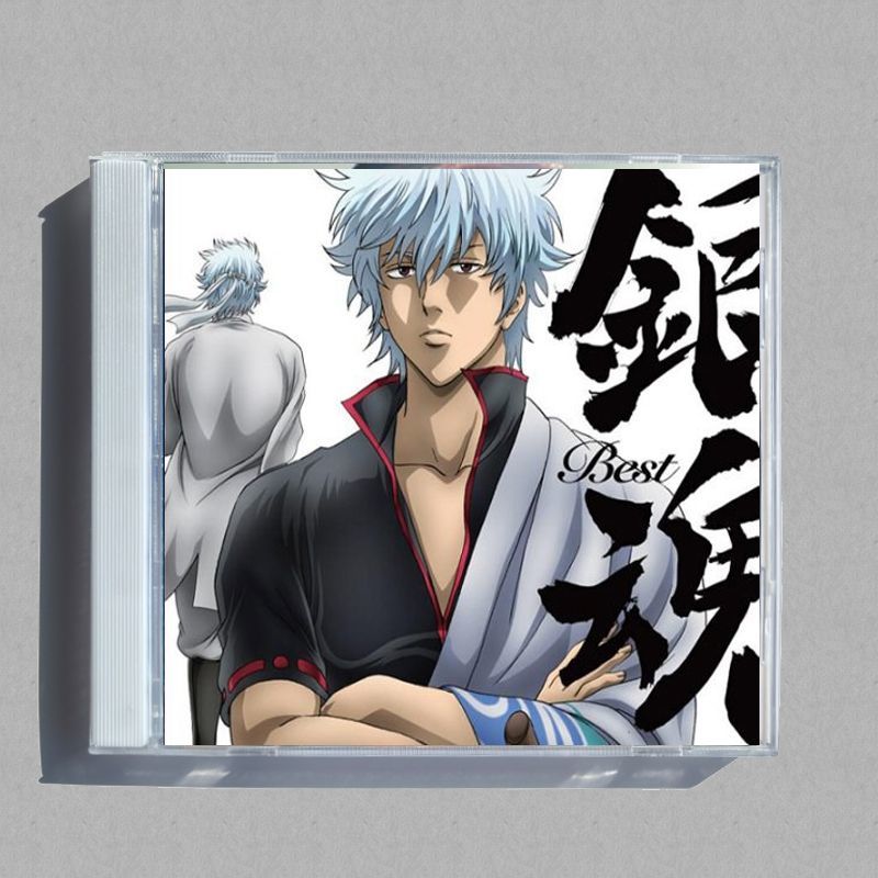 Audio Music Box - ซีดีเพลงอนิเมะ GINTAMA คอลเลคชั่นเพลงฮิตสุดยอด อัลบั้มเพลงประกอบ OST สำหรับคอสเพลย์
