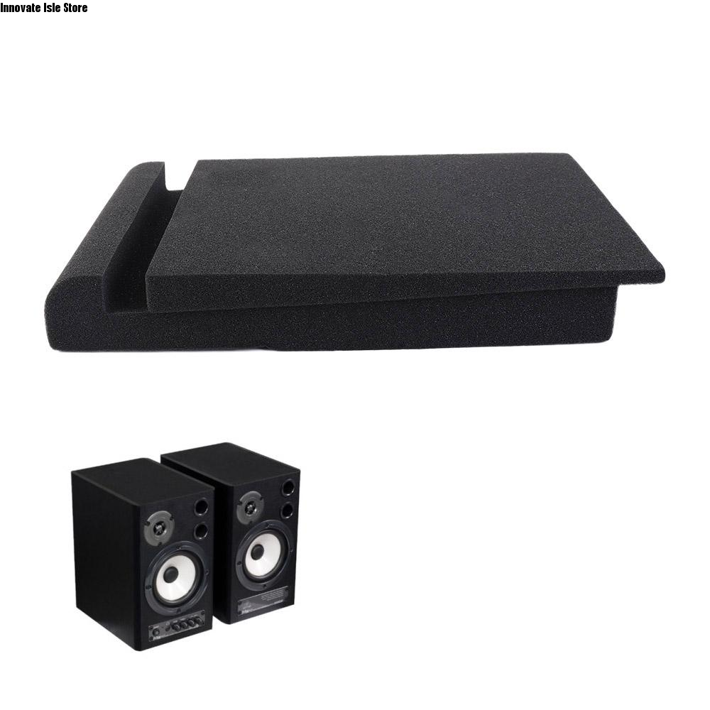 Studio Monitor Speaker - แผ่นฉนวนกันเสียงแบบตั้งโต๊ะ แผ่นรองฉนวนกันเสียงสำหรับลำโพง แผ่นรองลำโพง ฟองน้ำลำโพง โฟมอะคูสติก แผ่นรองลำโพงสำหรับมอนิเตอร์ในสตูดิโอ