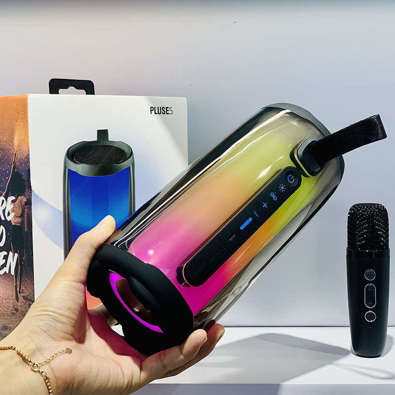 Audio Music Mp3 Songs - Pulse ลำโพงบลูทูธ5 K สำหรับใช้ในครอบครัว, เสาลำโพงบลูทูธพกพาได้บรรยากาศ RGB