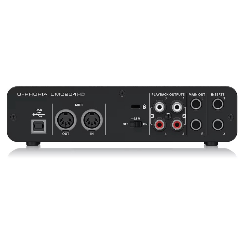 อินเทอร์เฟซเสียง Behringer UMC - Audio Interface Usb บทวิจารณ์และราคา