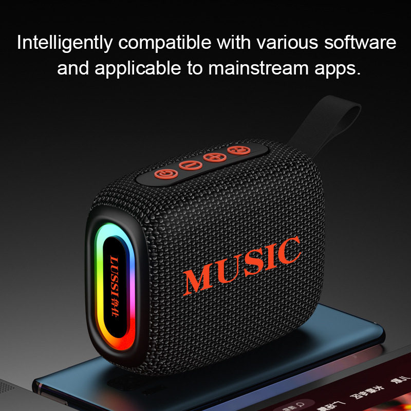 ลำโพงบลูทูธไร้สายแบบพกพา กันน้ - Audio Music Spotify บทวิจารณ์และราคา