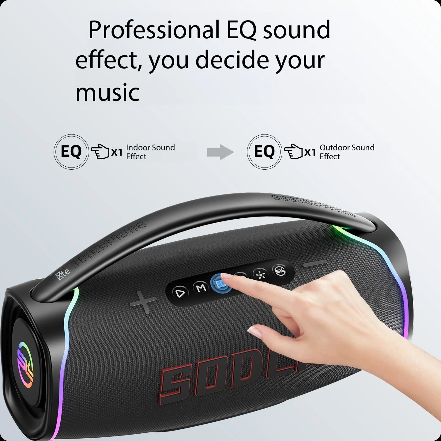 ลำโพงคาราโอเกะพกพา SODLK S1621 - Apple Music Audio Quality บทวิจารณ์และราคา