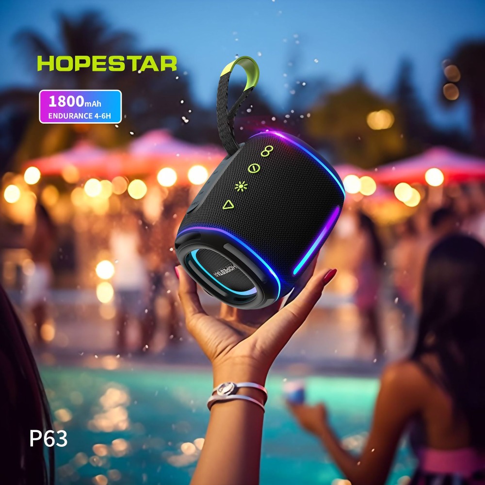 IPX6 มินิบลูทูธลำโพง 10W สเตอร - Audio Music Spotify บทวิจารณ์และราคา