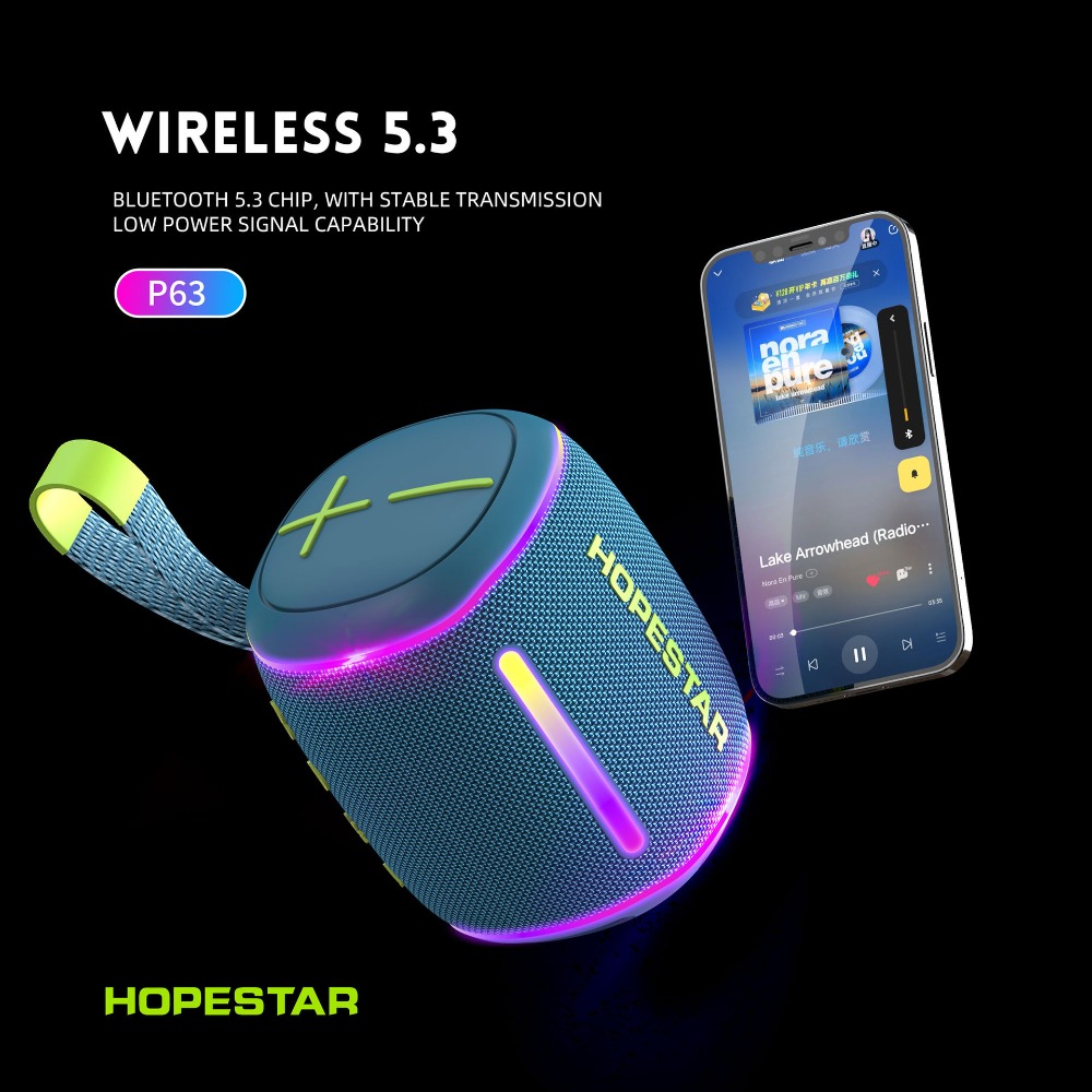 IPX6 มินิบลูทูธลำโพง 10W สเตอร - Audio Music Spotify บทวิจารณ์และราคา