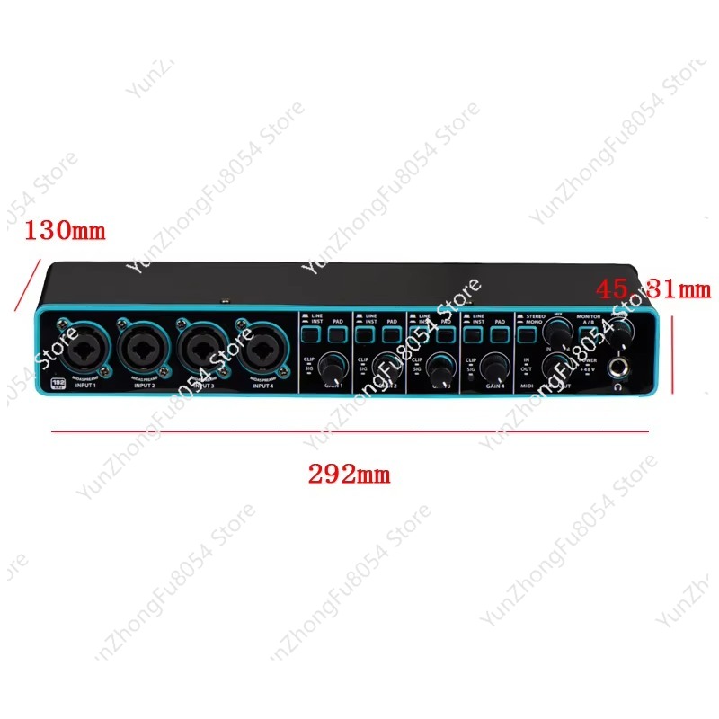 อินเทอร์เฟซเสียงคอมพิวเตอร์แบบ - Audio Interface Usb บทวิจารณ์และราคา
