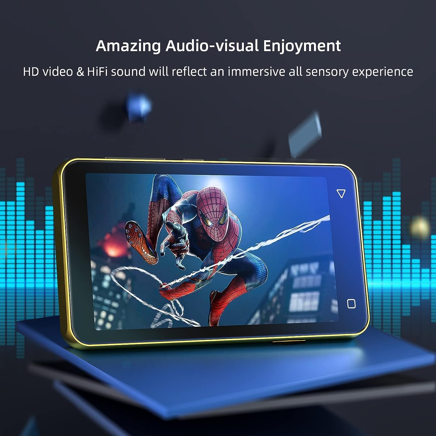 เครื่องเล่น MP4/MP3 ลำโพงบลูทู - Audio Music Spotify บทวิจารณ์และราคา