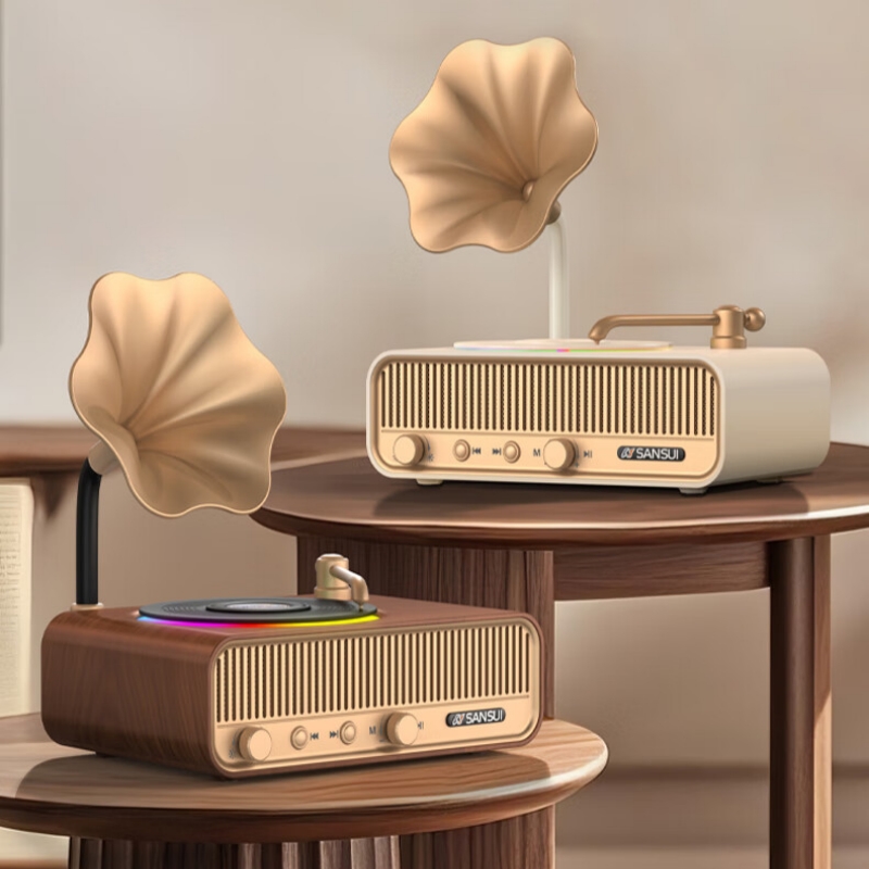 V13 ลําโพงไร้สายบลูทูธ Retro G - Apple Music Audio Quality บทวิจารณ์และราคา