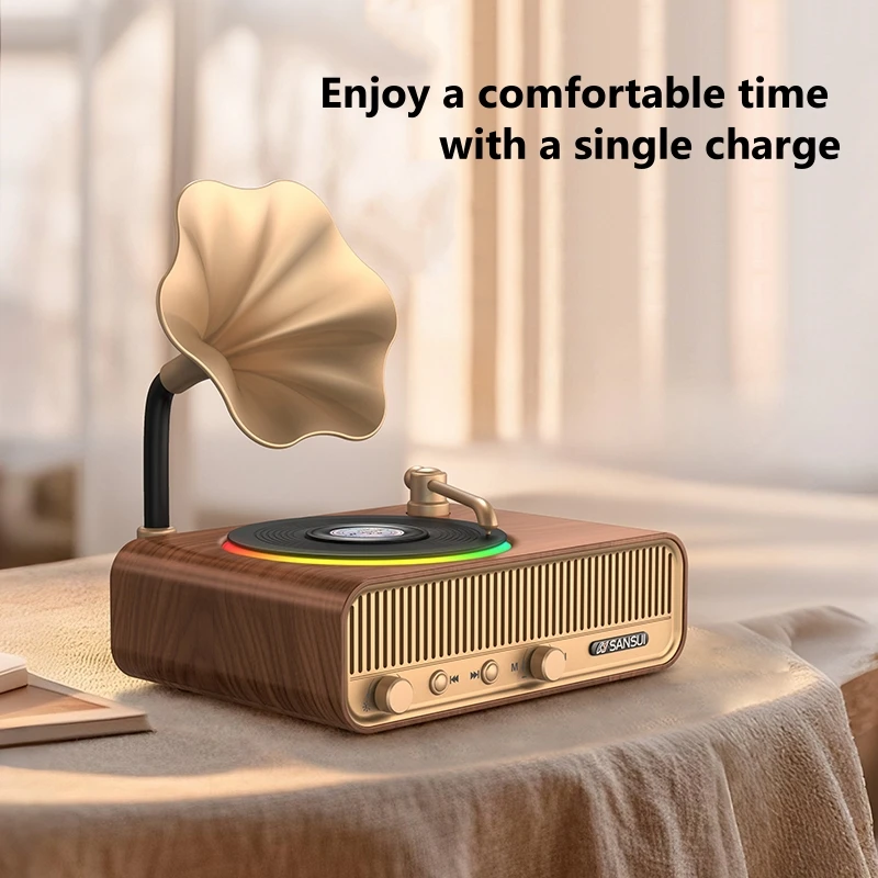 V13 ลําโพงไร้สายบลูทูธ Retro G - Apple Music Audio Quality บทวิจารณ์และราคา