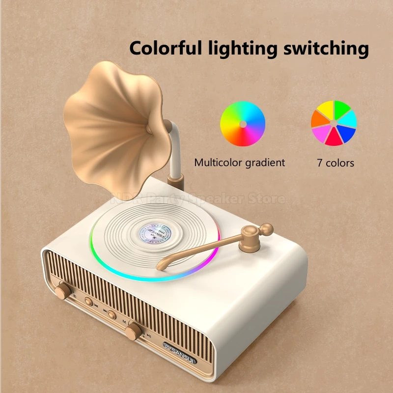 V13 ลําโพงไร้สายบลูทูธ Retro G - Apple Music Audio Quality บทวิจารณ์และราคา