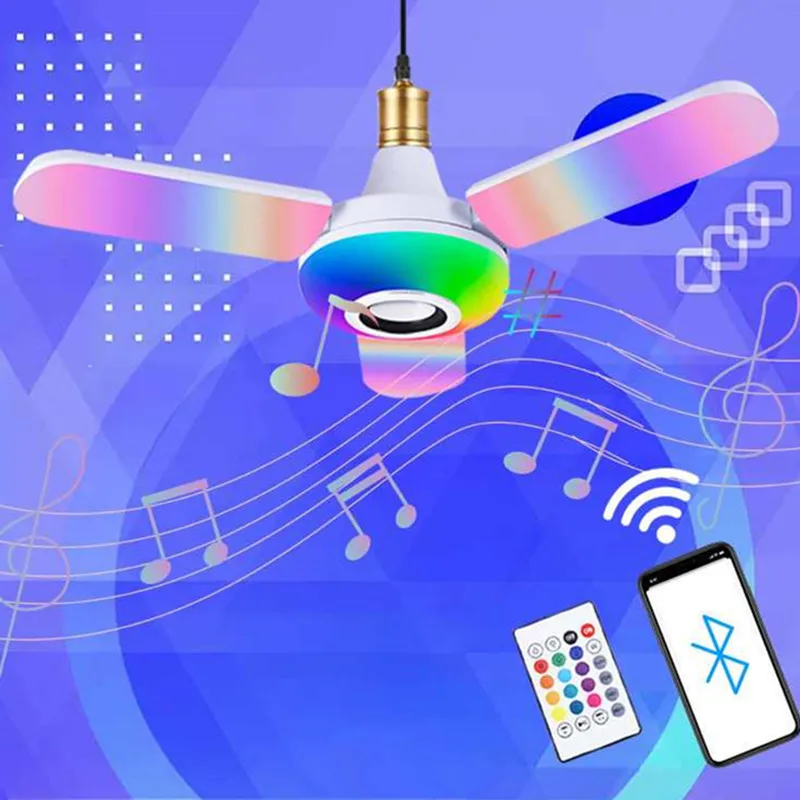 ไฟเพลงบลูทูธ ขั้ว E27 เครื่องเ - Audio Music Spotify บทวิจารณ์และราคา