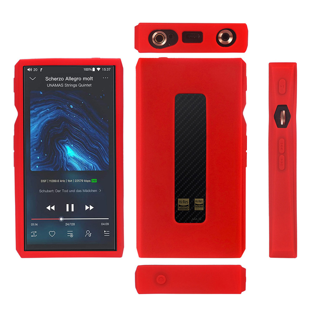 ซิลิโคนป้องกันAnti-Scratchกรณี - Audio Music App บทวิจารณ์และราคา
