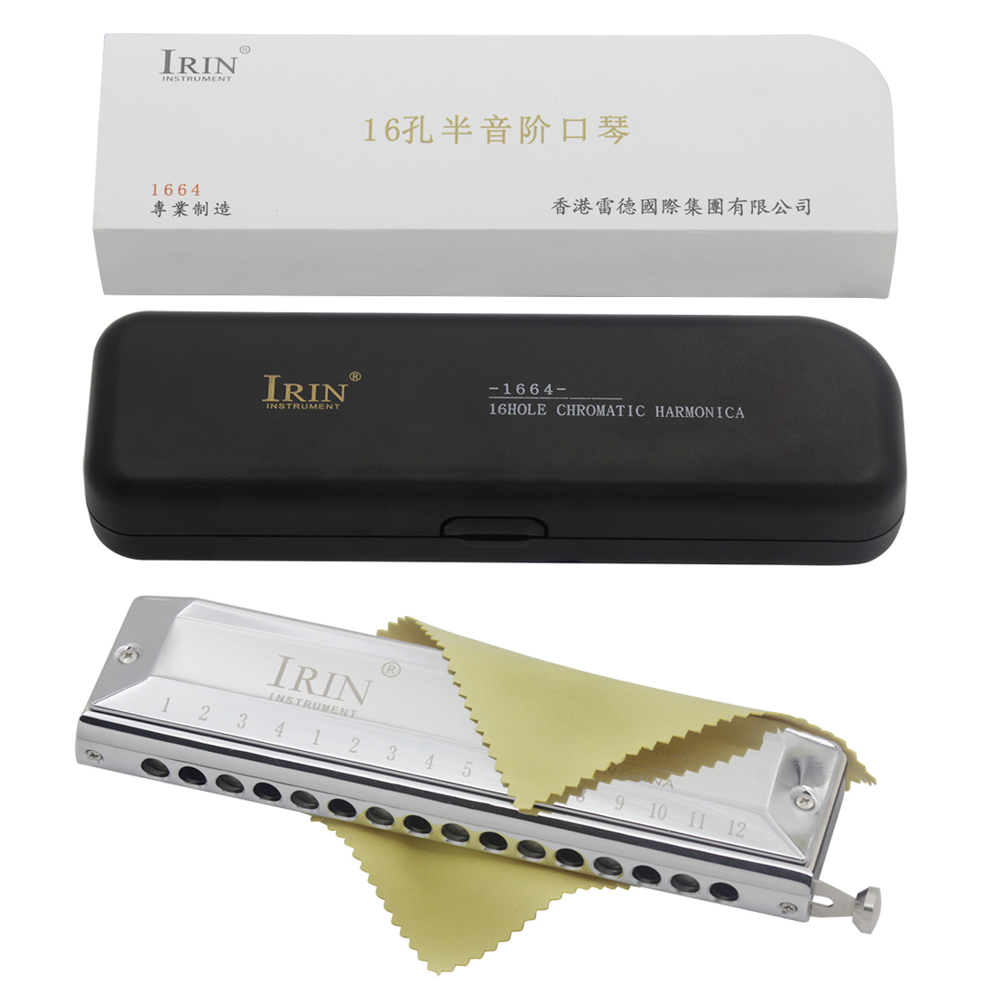 ฮาร์โมนิก้าโครมาติก 16 รู 64 โ - Harmonica 10 Hole บทวิจารณ์และราคา