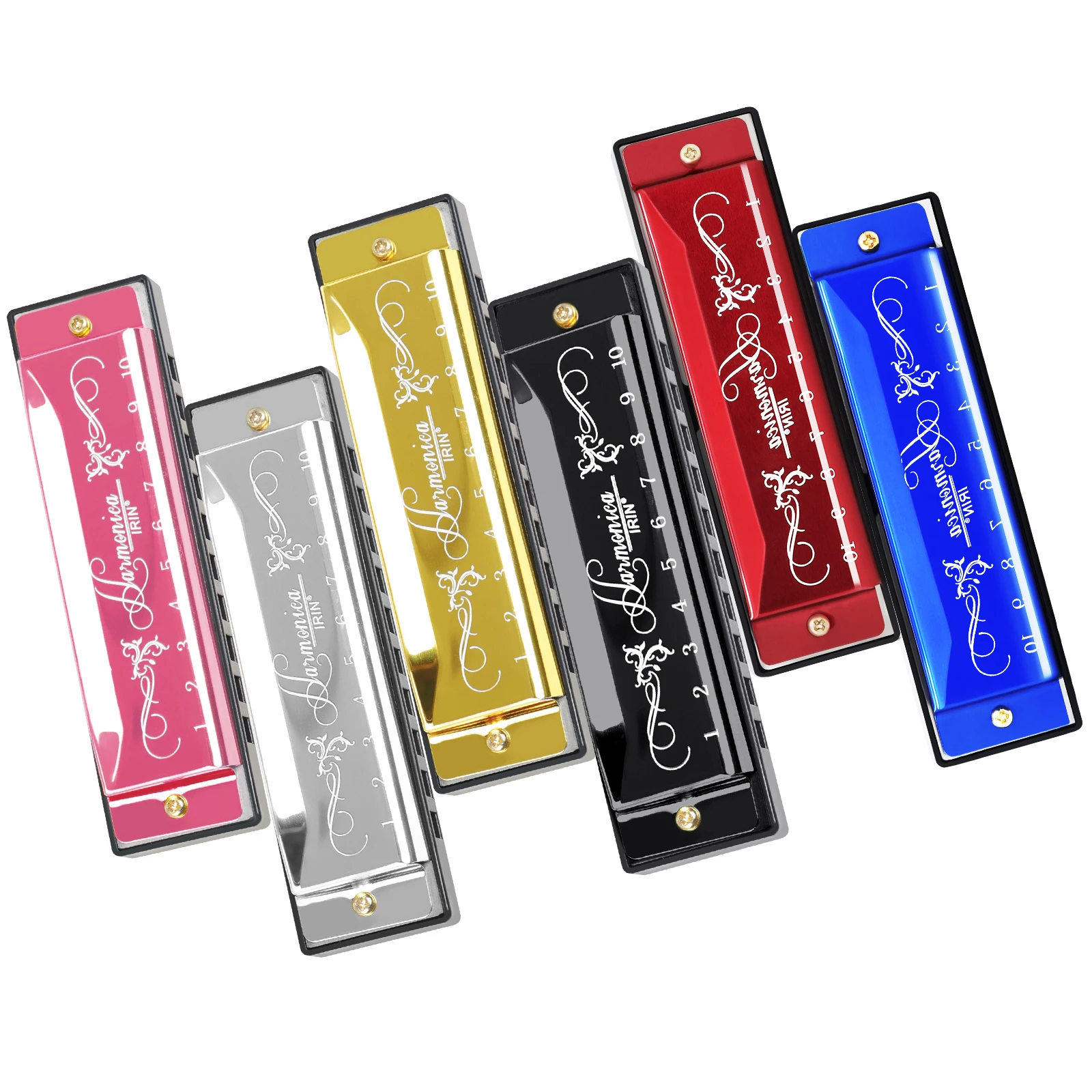 IRIN 10 หลุม 20 โทนฮาร์โมนิก้า - Harmonica 10 Hole บทวิจารณ์และราคา