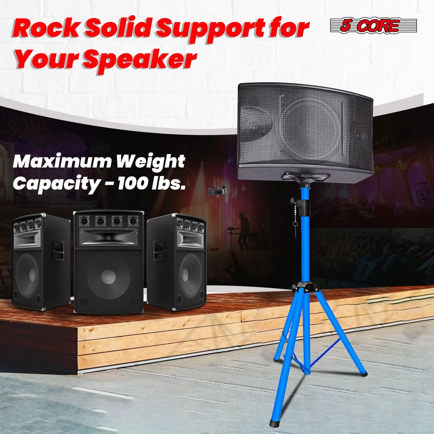 ขาตั้งลำโพง 5 แกน ปรับความสูงไ - Studio Monitor Speaker บทวิจารณ์และราคา