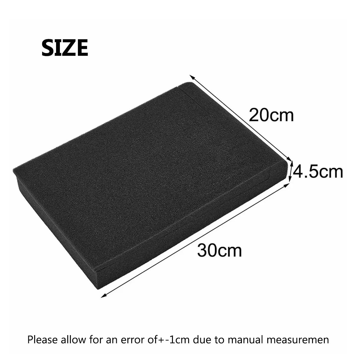 1 ชุด 30x20x4.5 ซม.ฟองน้ำสำหรั - Studio Monitor Speaker บทวิจารณ์และราคา