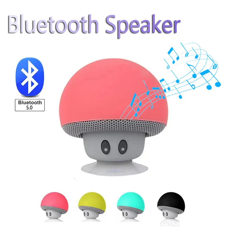 มินิเห็ดลําโพงบลูทูธแบบพกพาไร้ - Audio Music Box บทวิจารณ์และราคา