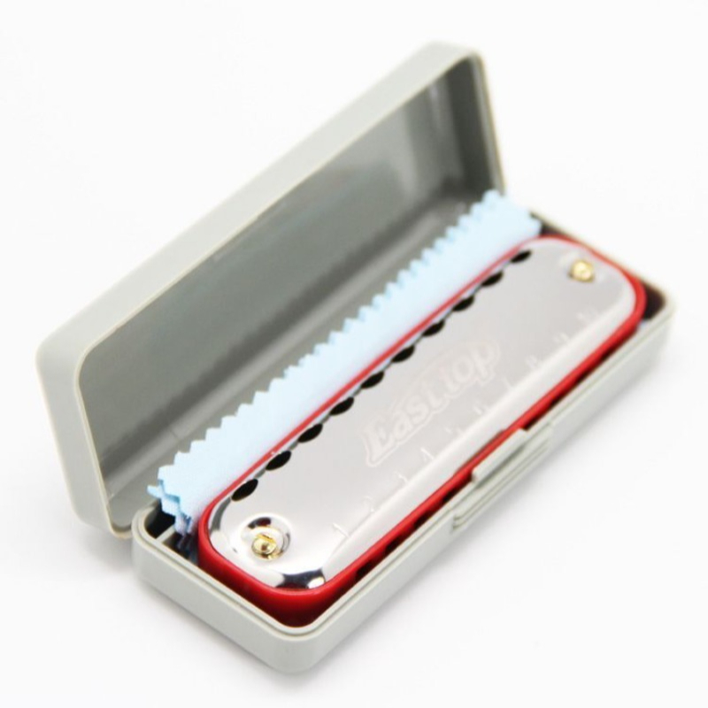 เครื่องดนตรีพกพาสำหรับผู้เริ่ม - Harmonica 10 Hole บทวิจารณ์และราคา