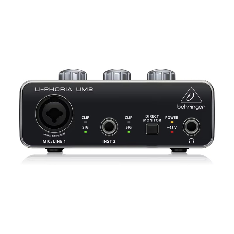 การ์ดเสียง Behringer U-Phoria  - Audio Interface Usb บทวิจารณ์และราคา