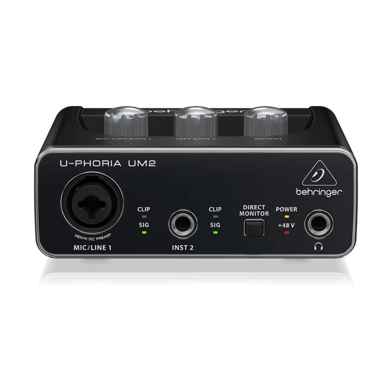 การ์ดเสียง Behringer U-Phoria  - Audio Interface Usb บทวิจารณ์และราคา