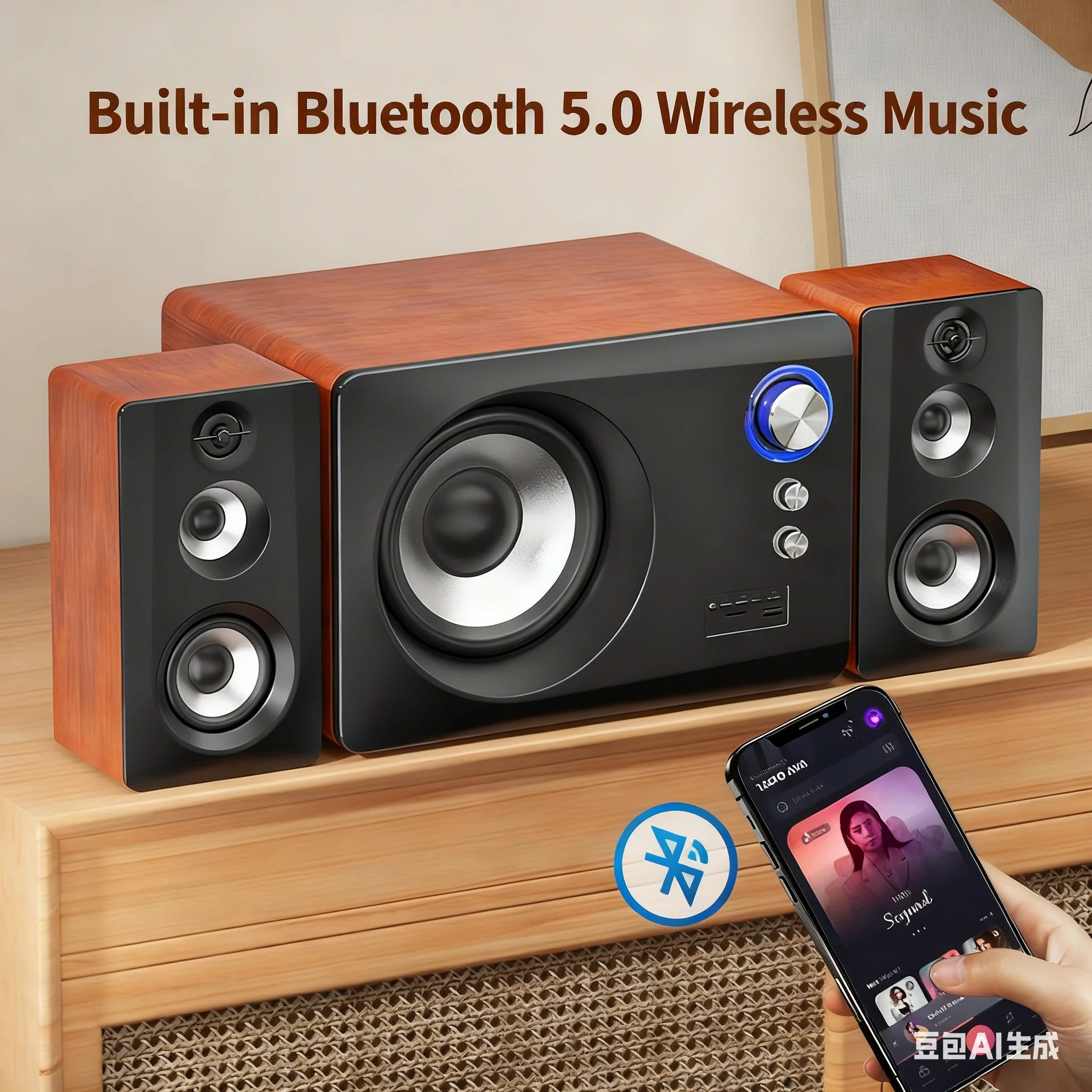2.1 ลำโพงแอคทีฟ ลำโพงคอมพิวเตอ - Apple Music Audio Quality บทวิจารณ์และราคา