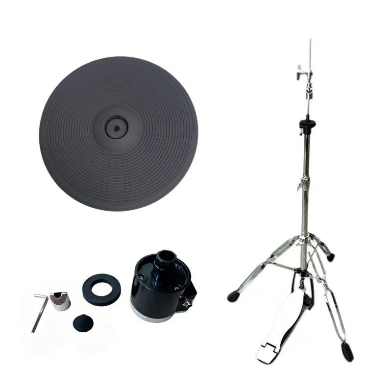 ชุดฉาบไฮแฮทขนาด 12 นิ้วพร้อมขา - Cymbal Hi Hat บทวิจารณ์และราคา