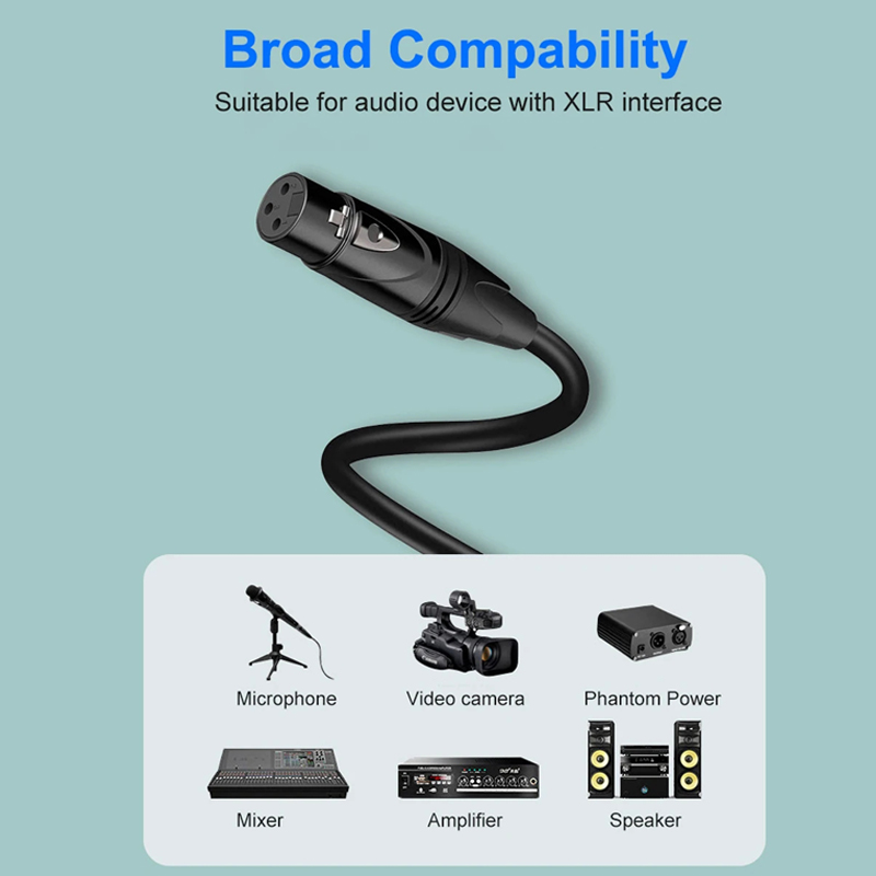 สายเคเบิล3Pin XLR ตัวผู้กับตัว - Audio Music Box บทวิจารณ์และราคา