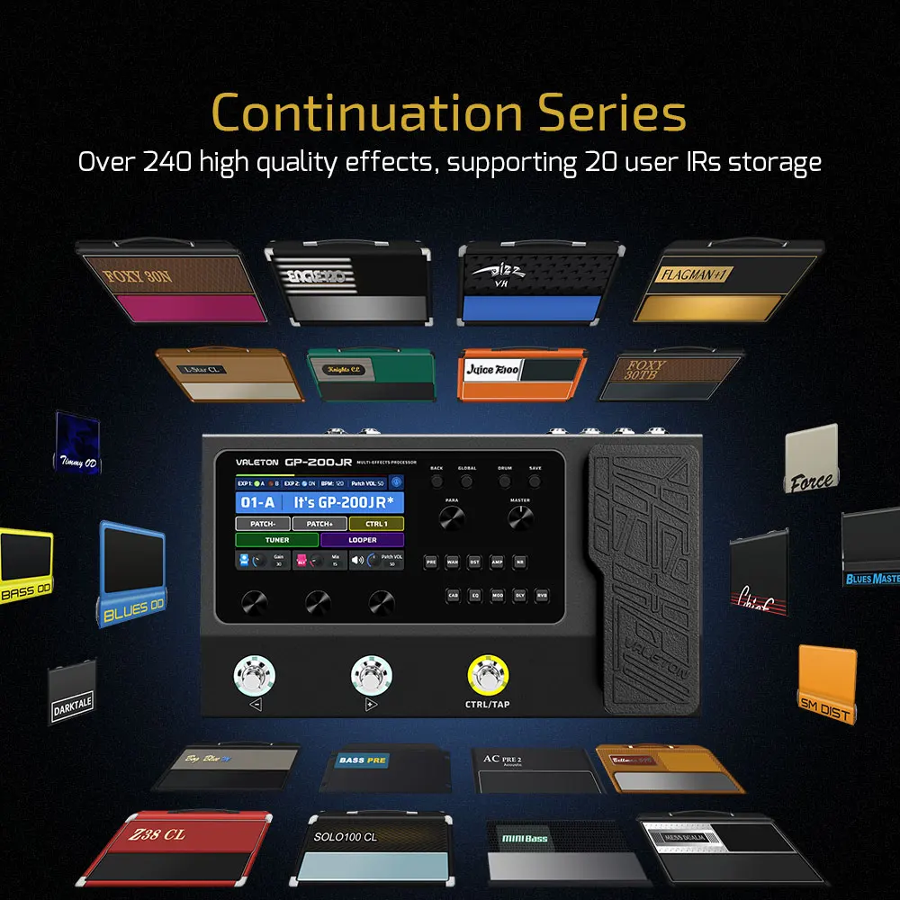 VALETON GP-200JR กีตาร์เบส Amp - Audio Interface Usb บทวิจารณ์และราคา