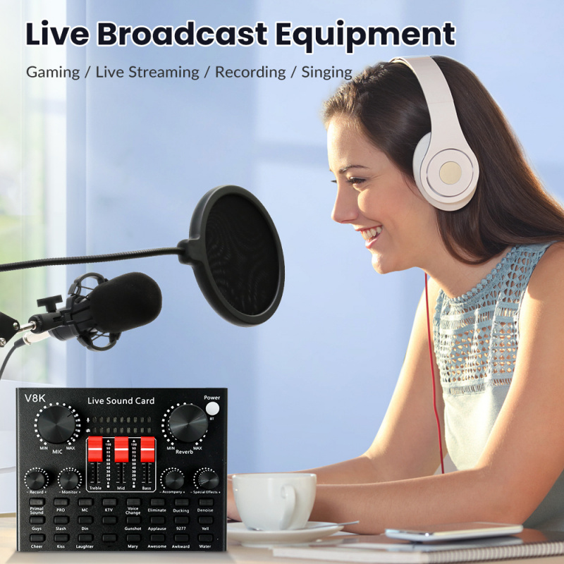 ชุดไมโครโฟนคอนเดนเซอร์ BM800 ส - Audio Music Grading บทวิจารณ์และราคา