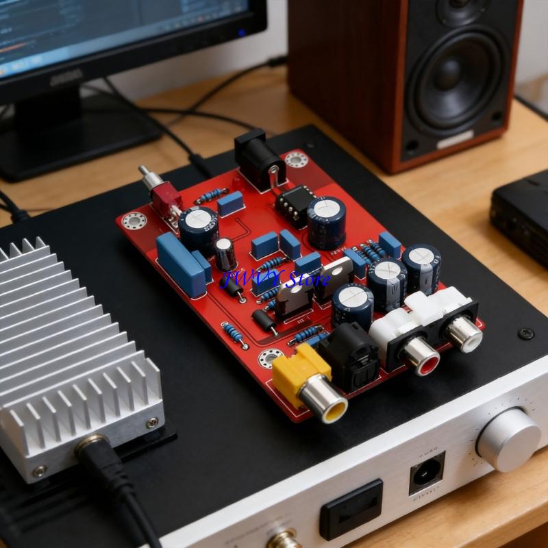 573A TDA1543 CS8412 DACs เสียง - Enhance Audio Music Quality บทวิจารณ์และราคา