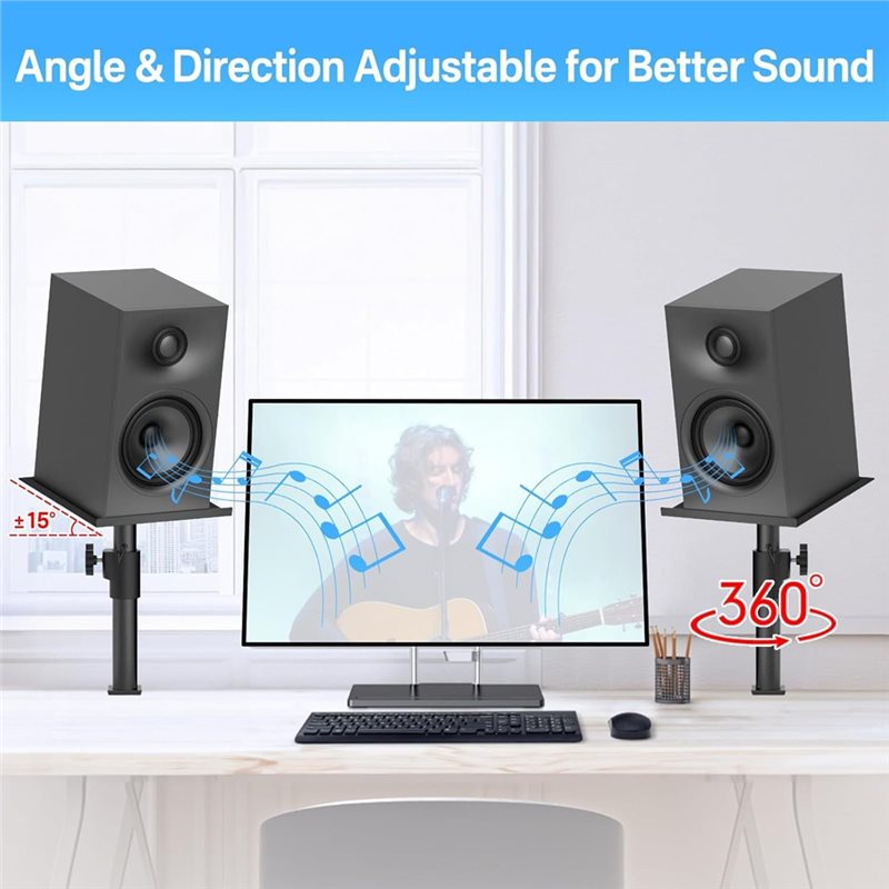 A99E-Studio-Grade Clamp Mount  - Studio Monitor Speaker บทวิจารณ์และราคา