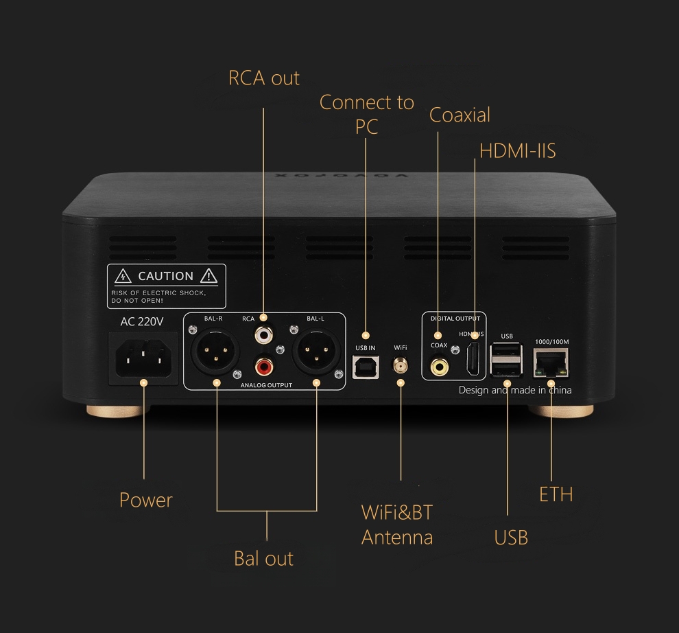 VOVOFOX-HiFi AP05S เครื่องเล่น - Audio Music App บทวิจารณ์และราคา
